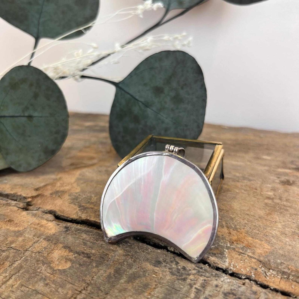 [PEAR-0662] Pendentif Argent 925 - Nacre [0662]