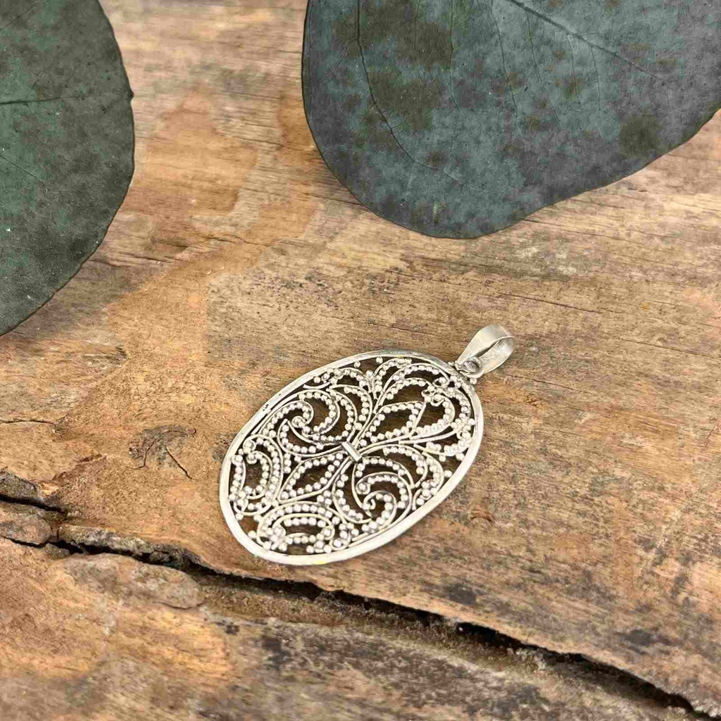 [PEAR-0667] Pendentif Argent 925 [0667]