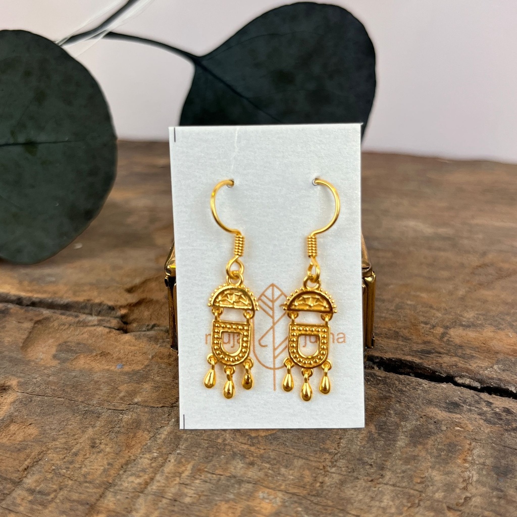 [MUJA-10783-GB] Boucles d'oreilles - Plaqué Or - Muja Juma