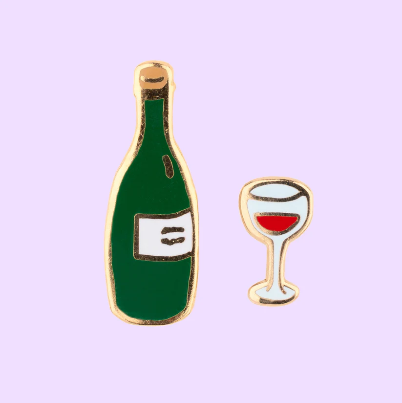 [COU-PINSLOTVIN] Duo de Pin's 'Vin' - Coucou Suzette