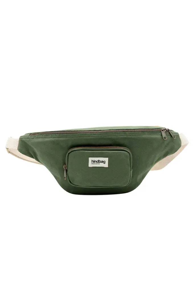 [HIND-7HINDSOFIA_O] Sac banane XL 'Sofia' – Olive – Hindbag