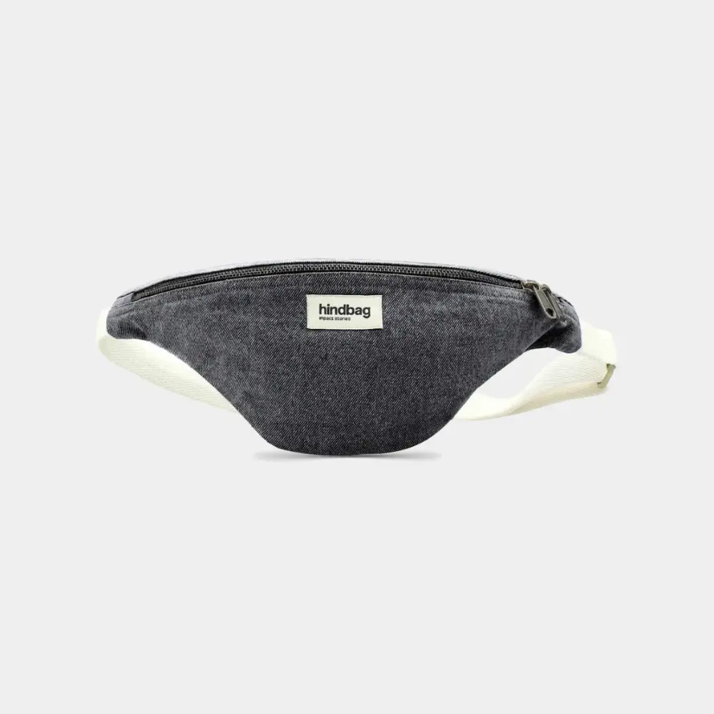 [HIND-7HINDOLI_DG] Sac banane 'Olivia' – Denim Gris – Hindbag
