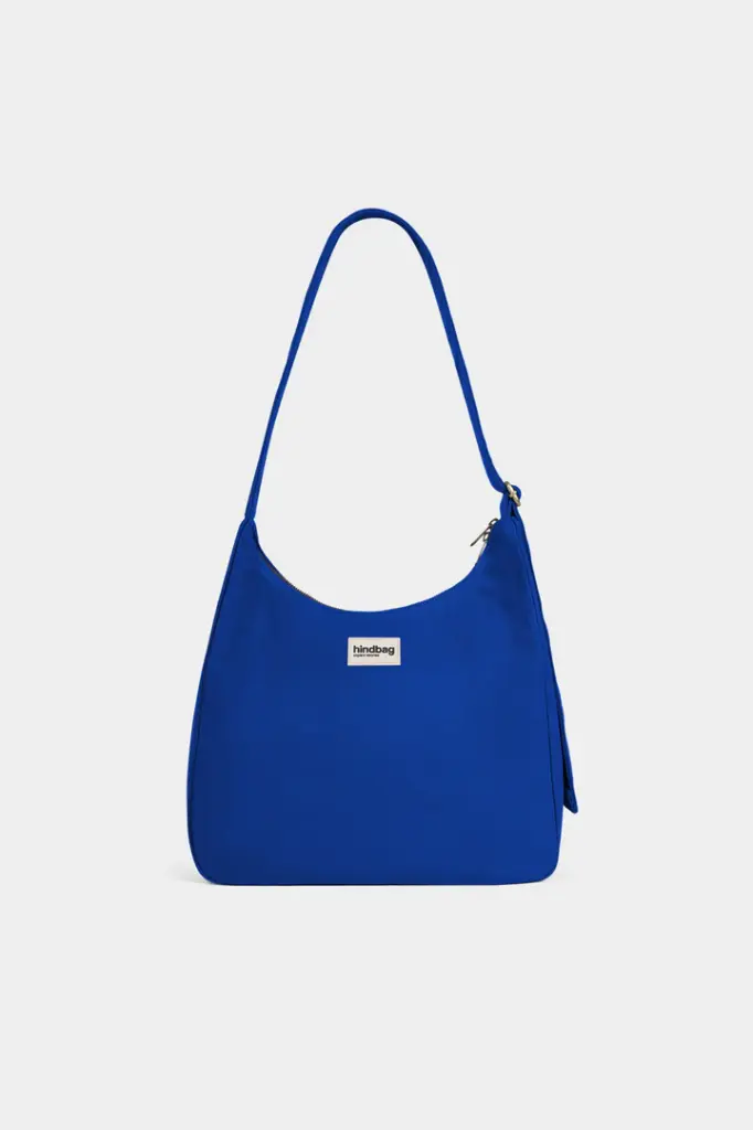 [HIND-7HINDCLAIRE_BE] Sac Hobo 'Claire' Bleu Electrique - Hindbag