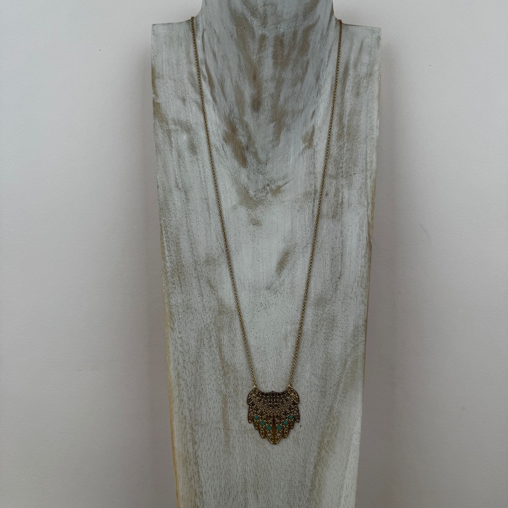 [BLAISE-SAR-CML2] Collier mi-long 'Sarah Bernhardt' - Amélie Blaise