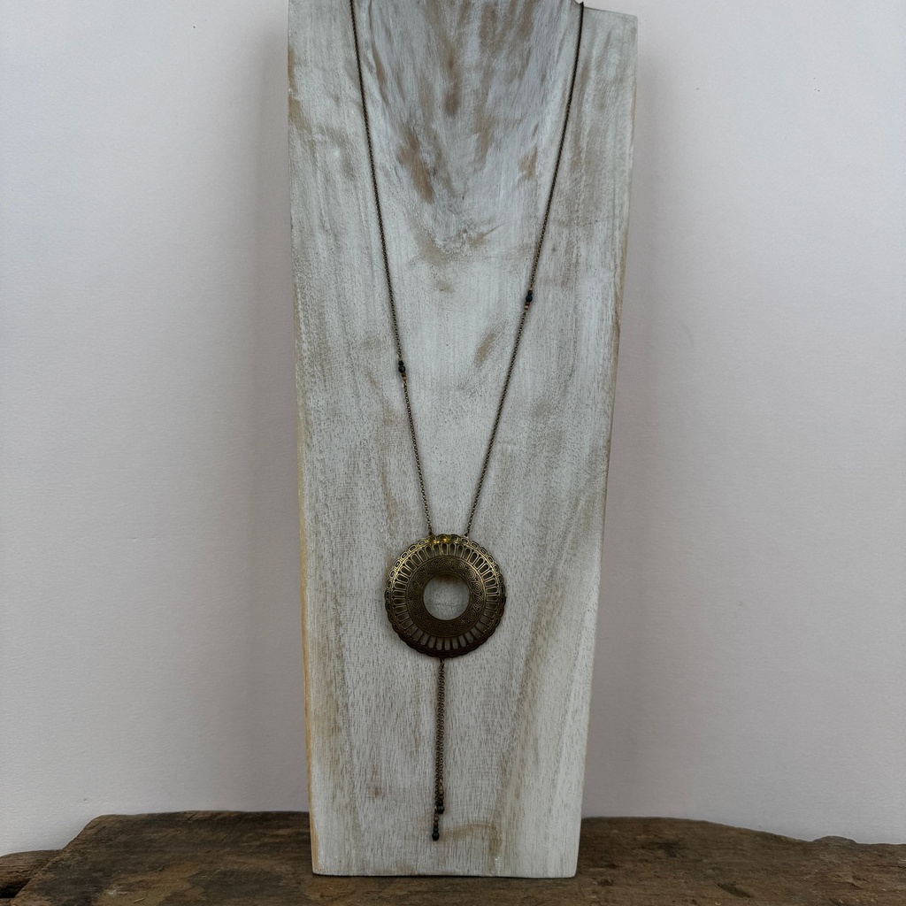[BLAISE-TRE-CL01] Collier long 'Trésor Celte' - Amélie Blaise