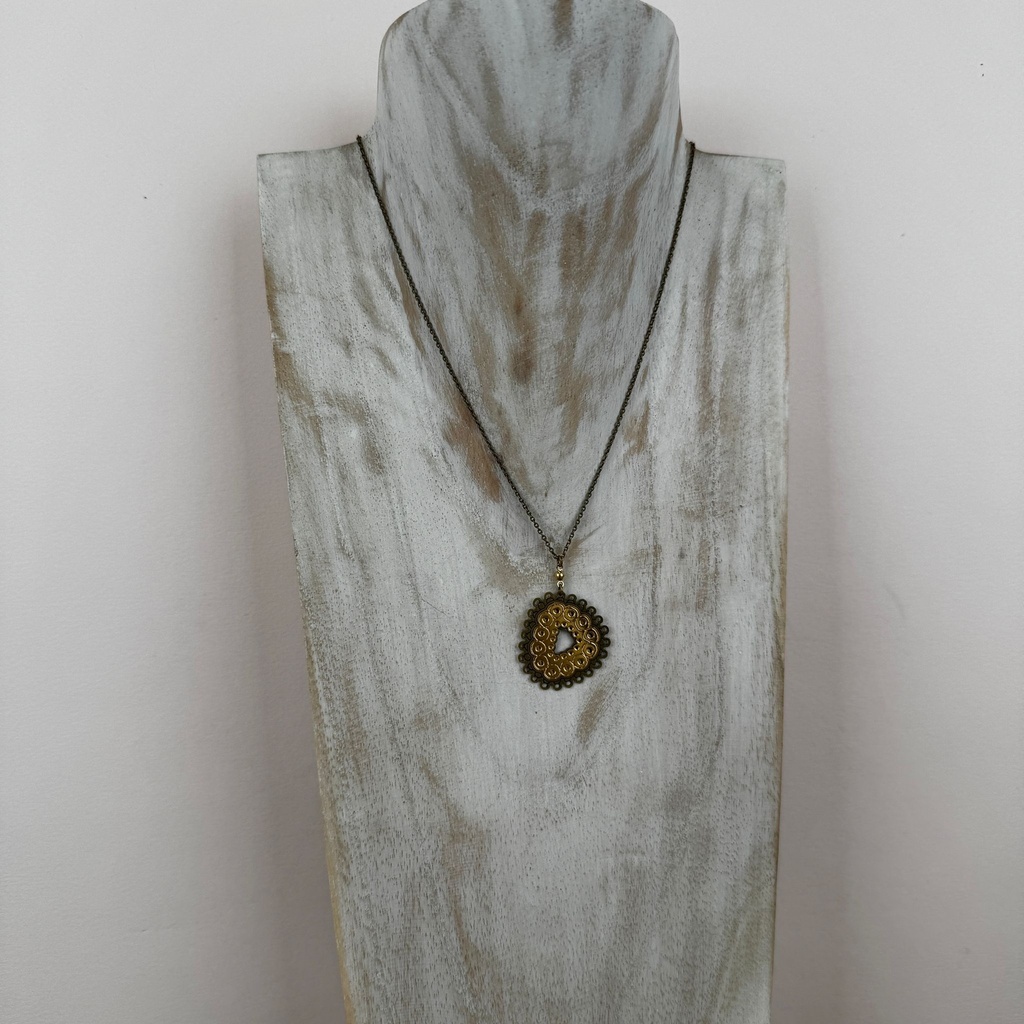 [BLAISE-Q.3.1.9] Collier court 'Polka - Éléments' - Amélie Blaise