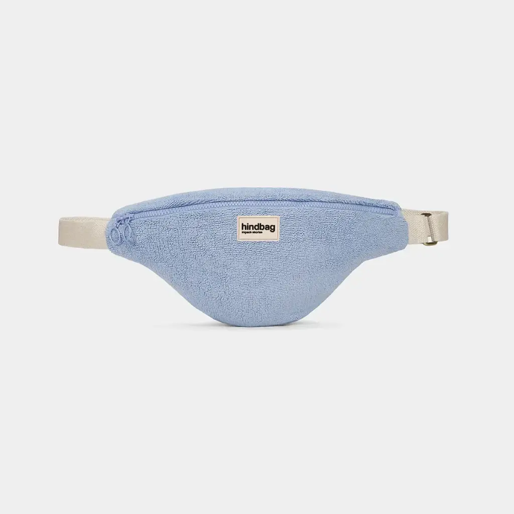 [HIND-7HINDOLI_EP_B] Sac banane 'Olivia' – Éponge bleu – Hindbag