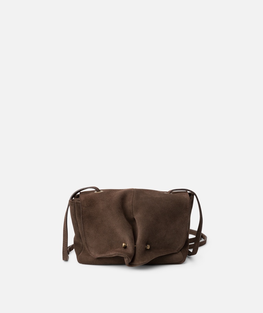 [BIBA-HAZ1L-BRUN_FONCE] Sac à bandoulière 'Hazen' Brun Foncé - Biba