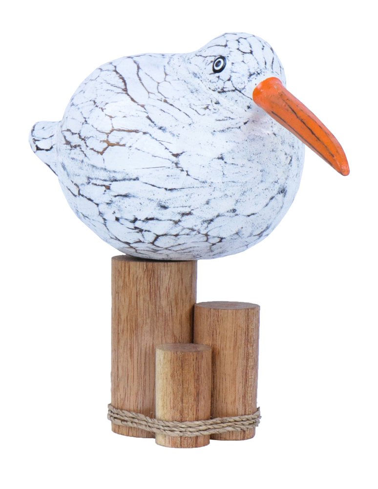 [KIWIW22] Kiwi - Blanc - 22 x 23 x 14 cm