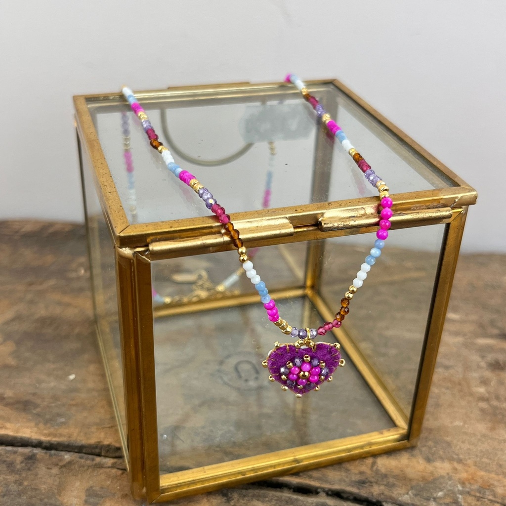 [HYPN-0004] Collier 'Julia' Violet - Hypnochic