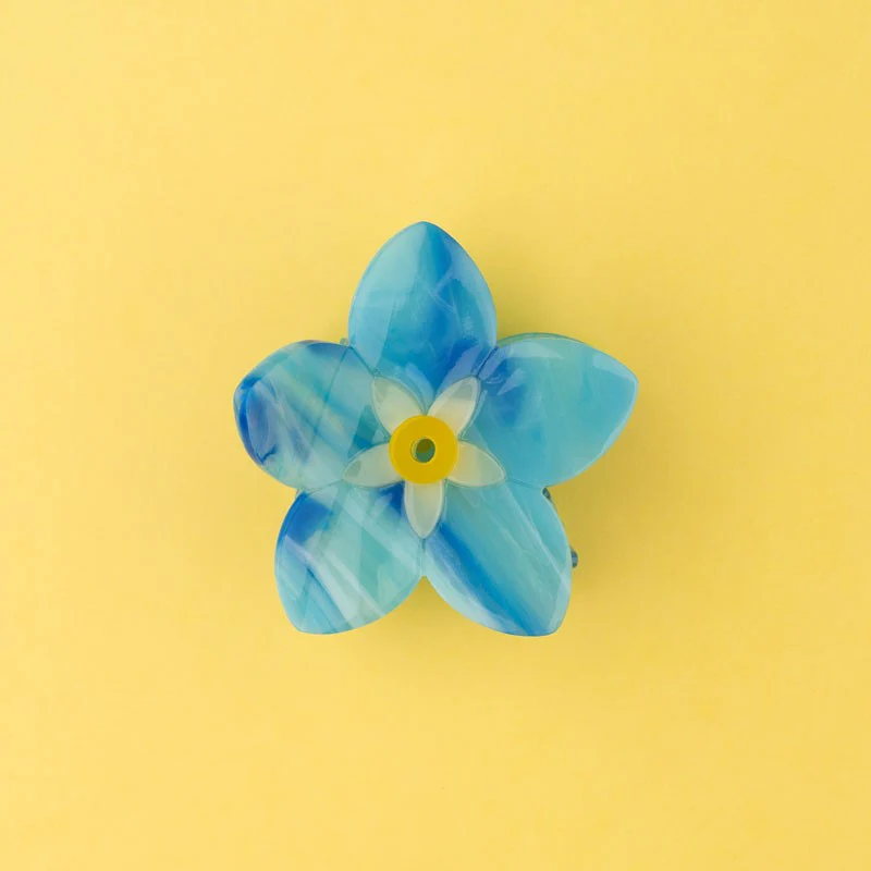 [COU-PINCEMYOSOTIS] Pince à Cheveux 'Myosotis' - Coucou Suzette