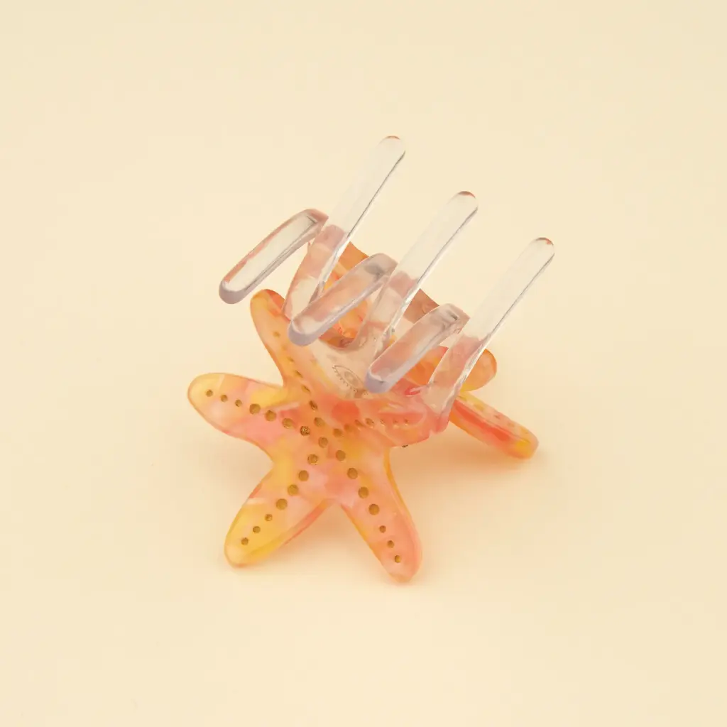 [COU-MINIPINCEETOILEDEMER] Mini Pince à Cheveux 'Etoile de Mer' - Coucou Suzette