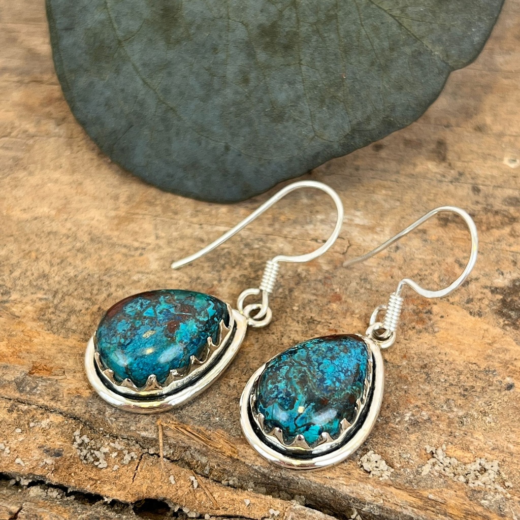 [BOAR-1951] Boucles d'oreilles Argent 925 - Pierre Naturelle [1951]