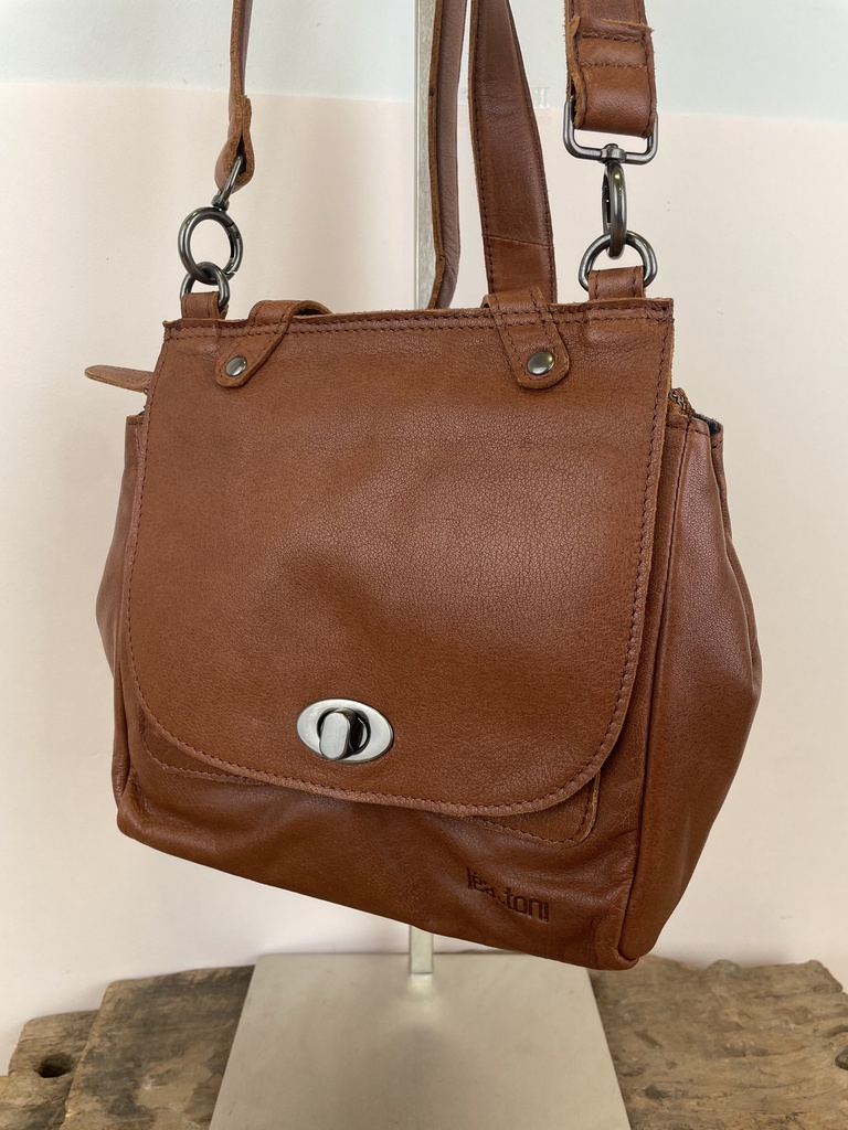 [LEA-PERINE-BPF-CHAT] Sac à dos 'Perine' Châtaigne - Léa Toni