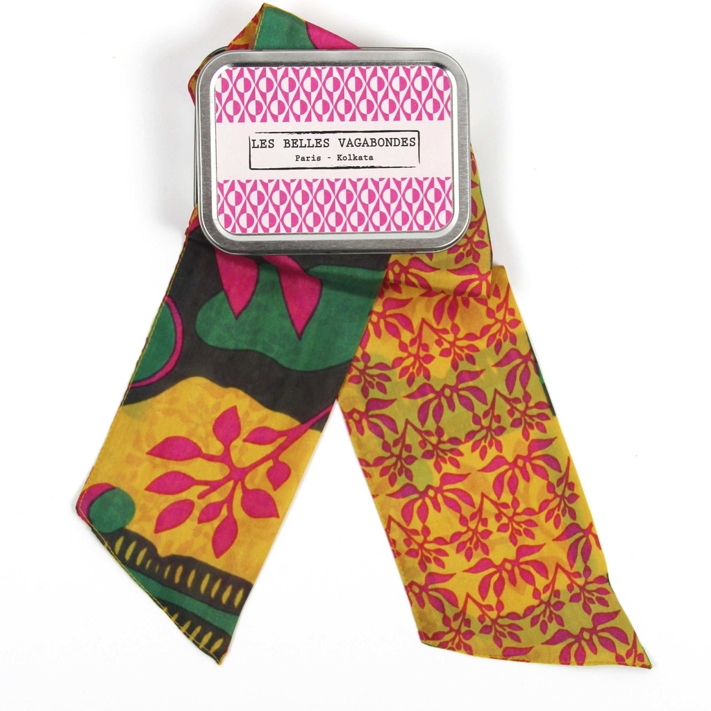 [LBV-0068] Bandeau 'Ivy' Fuchsia - Les Belles Vagabondes