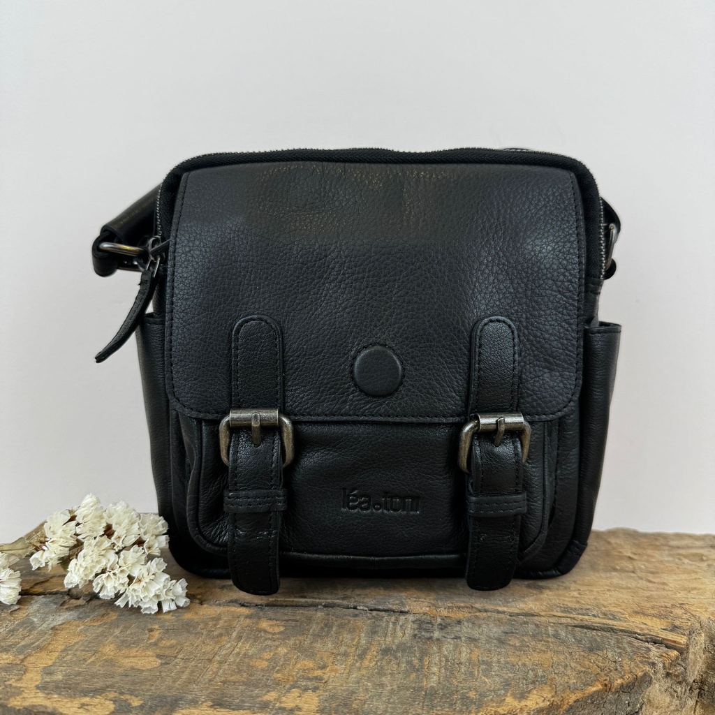 [LEA-MAUDE-BPF-NOIR] Sac à dos 'Maude' Noir - Léa Toni