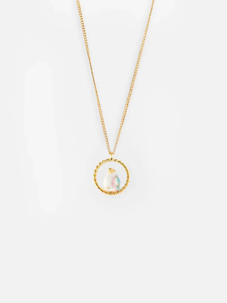 [NACH-U282] Collier 'Oiseau d'Automne' - Nach