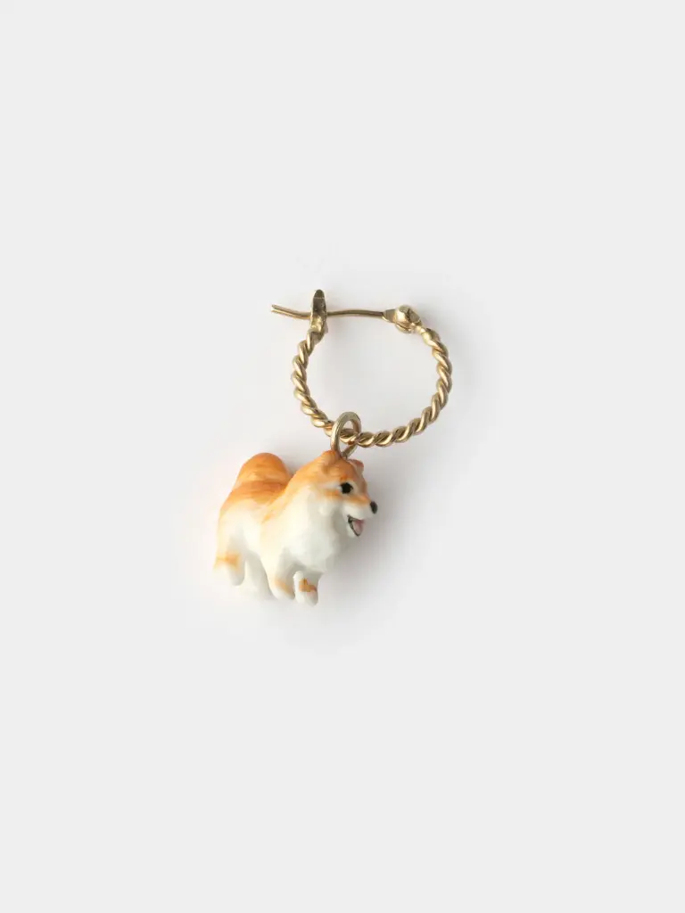 [NACH-J1000] Boucle d'oreille créole 'Spitz' - Vendue individuellement - Nach