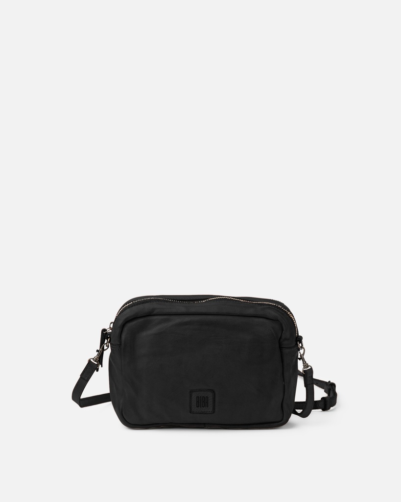 [BIBA-BT32-NOIR] Sac à bandoulière 'Boston' Noir - Biba