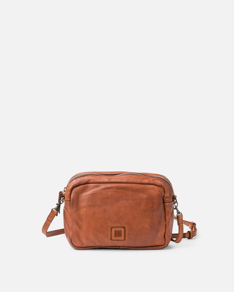 [BIBA-BT32-CAMEL] Sac à bandoulière 'Boston' Camel - Biba