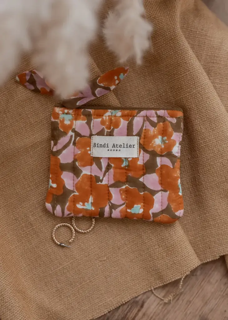 [BIND-PM_POS_CAN] Porte-monnaie 'Posy Canelle' – Bindi Atelier
