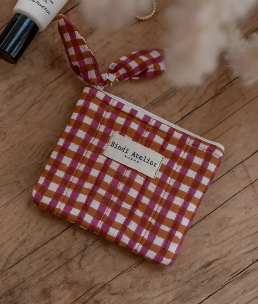 [BIND-PM_TAR_CAM] Porte-monnaie 'Tara Camel' – Bindi Atelier