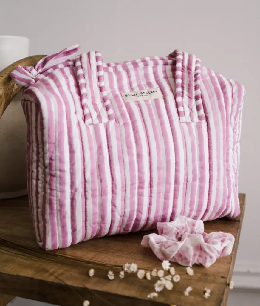 [BIND-SV_GAB_DAH] Sac vanity 'Gaby Dahlia' – Bindi Atelier