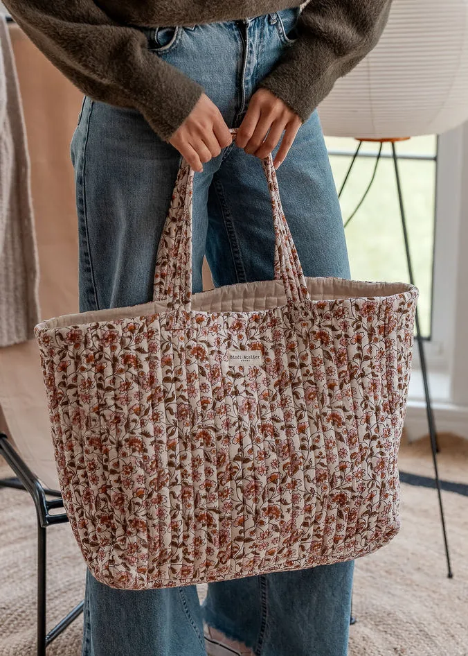 [BIND-MS_EDE_AMB] Sac Cabas 'Edel Ambre' – Bindi Atelier