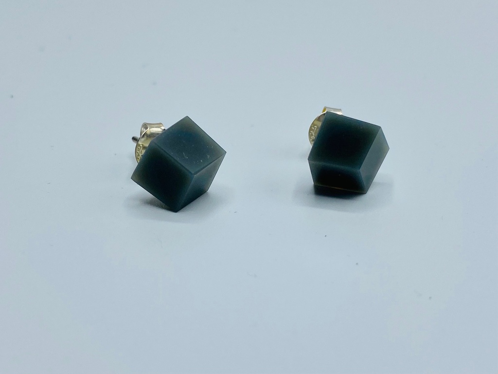 [BEIRA-3020-136] Puces d'Oreilles Verre Gris