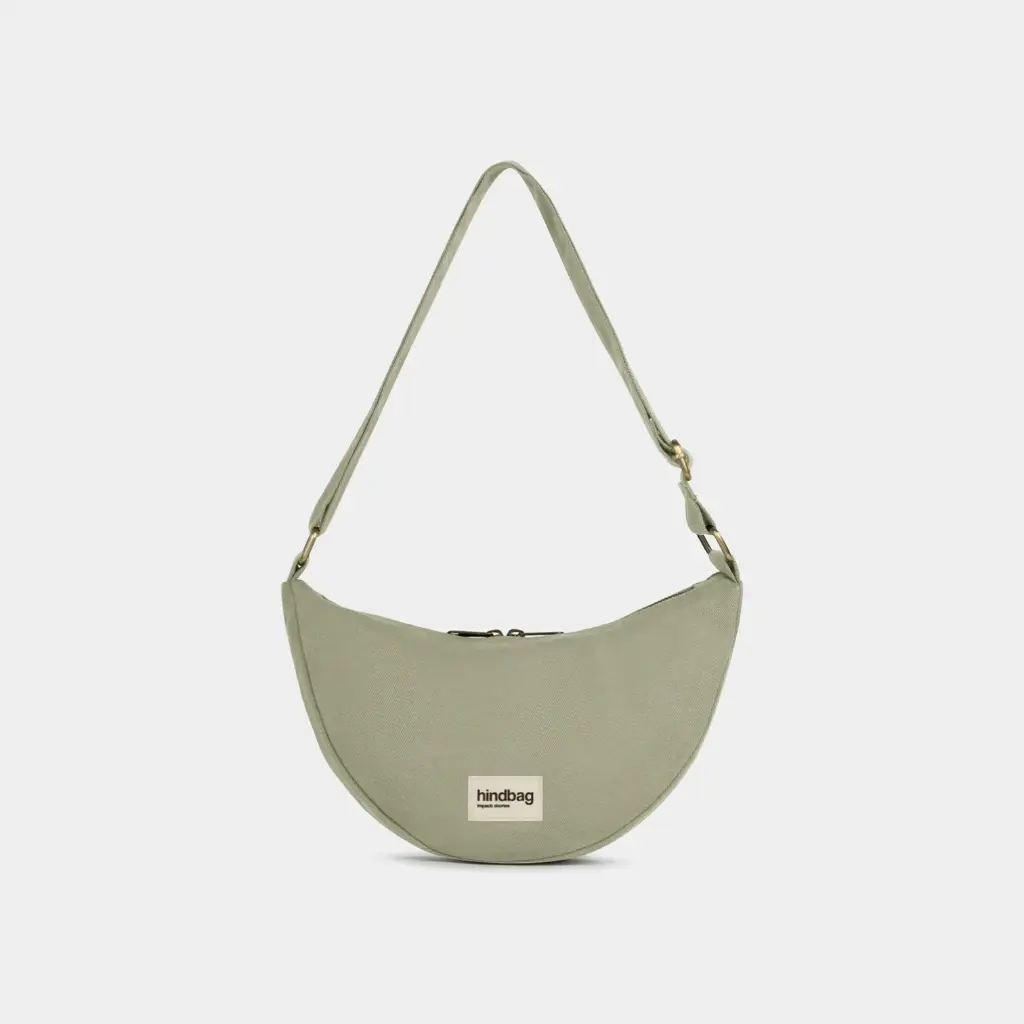 [HIND-7HINDANDR_VAR] Sac banane 'Andrea' – Vert argile – Hindbag