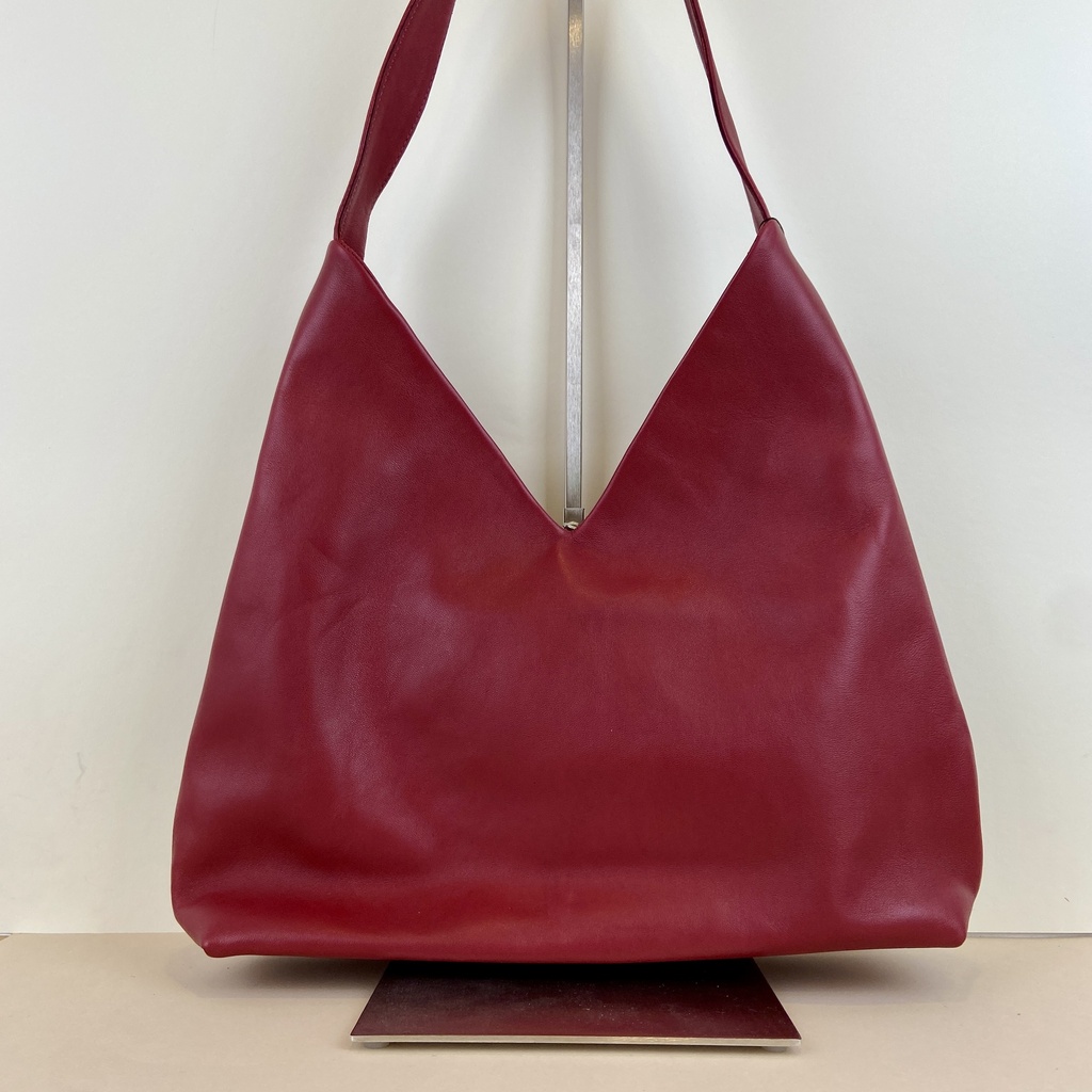 [NATE-TALYARUBY] Sac à main 'Talya' – Rouge rubis – Naterra