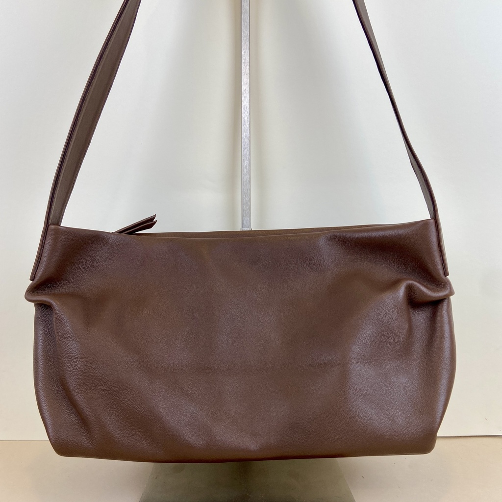 [NATE-SANMEDHAVANE] Sac en bandoulière 'San Medium' – Brun havane – Naterra