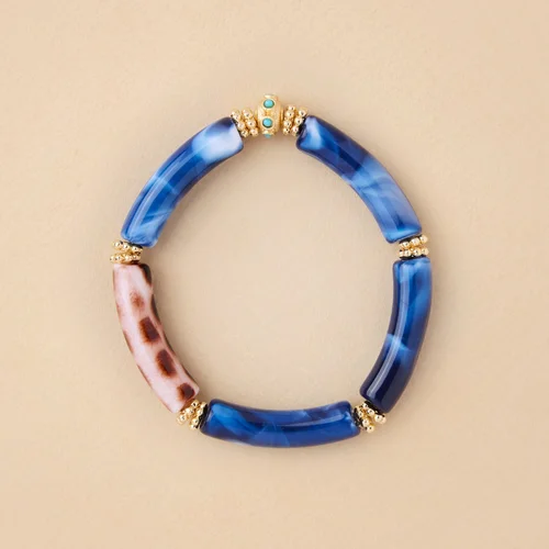 [JUHU-MONOBLEU] Bracelet 'Monochrome' – Bleu – Juhu