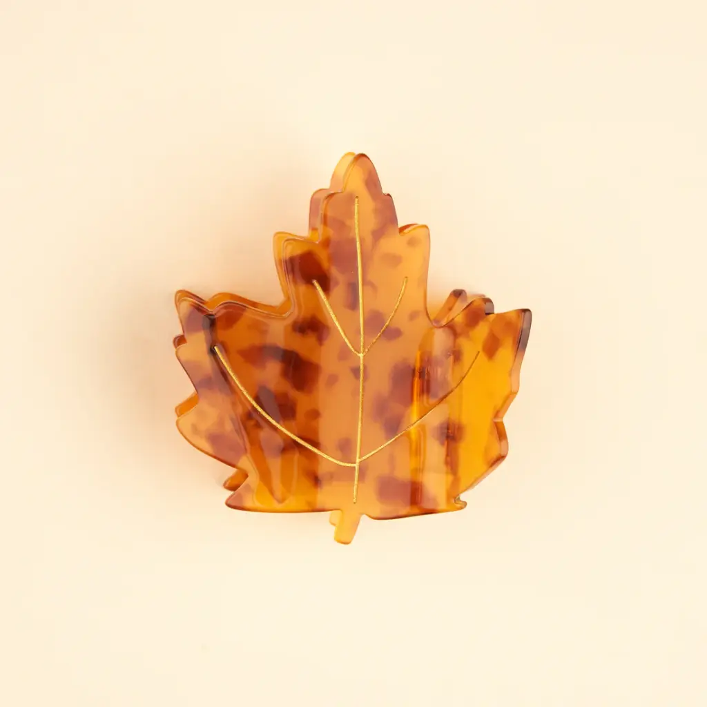 [COU-PINCEFEUILLEERABLE] Pince à Cheveux 'Feuille d'Érable' – Coucou Suzette