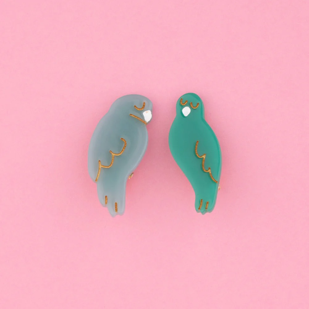 [COU-BARRETTEINSEPARABLES] Duo de Barrettes 'Inséparables' – Coucou Suzette