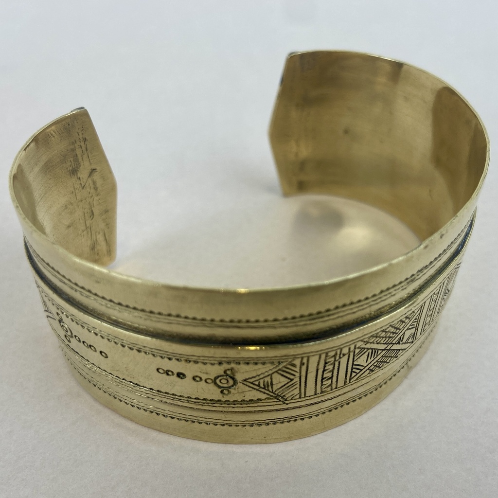 [BRDO-0047] Manchette – Laiton doré [0047]