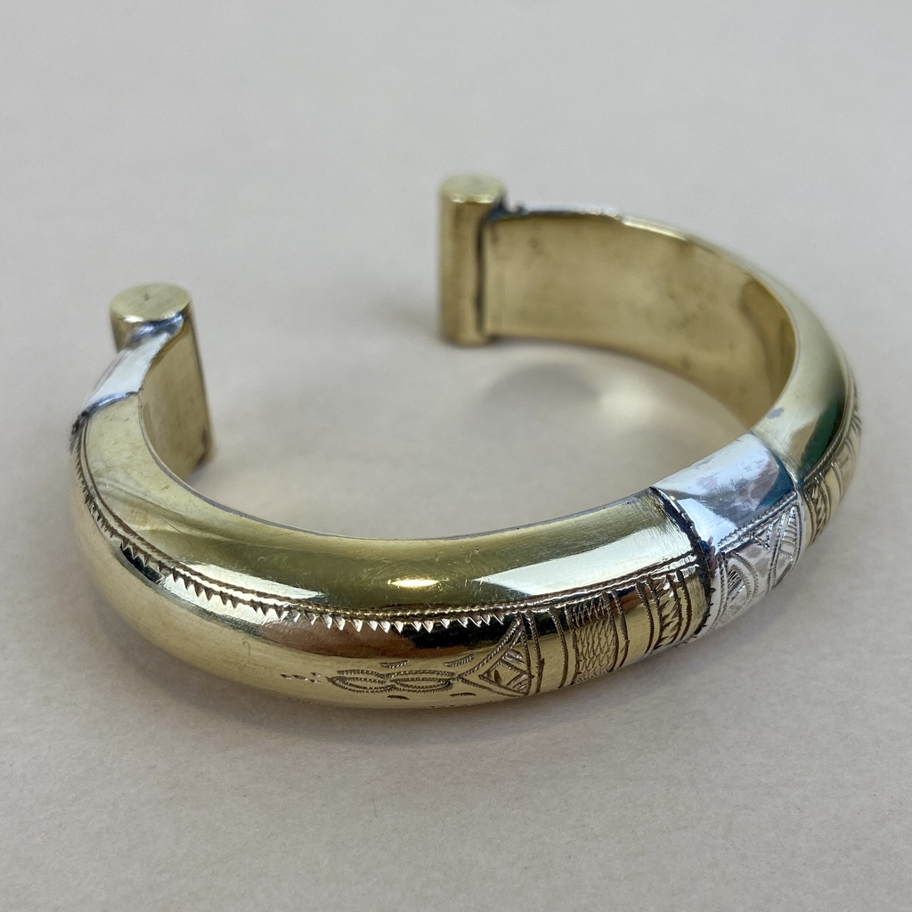 [BRDO-0054] Jonc – Laiton doré & argent [0054]