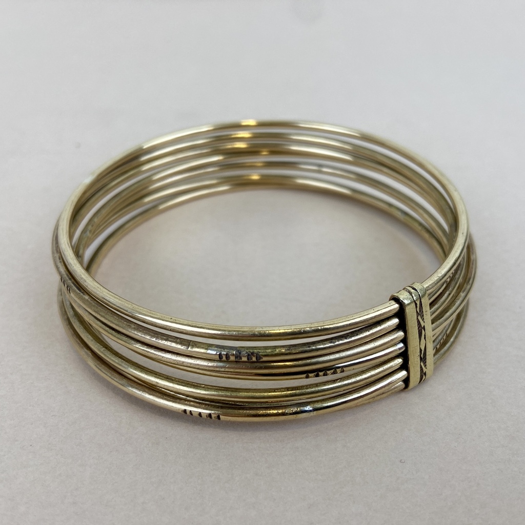 [BRDO-0055] Bracelet Semainier – Laiton doré [0055]