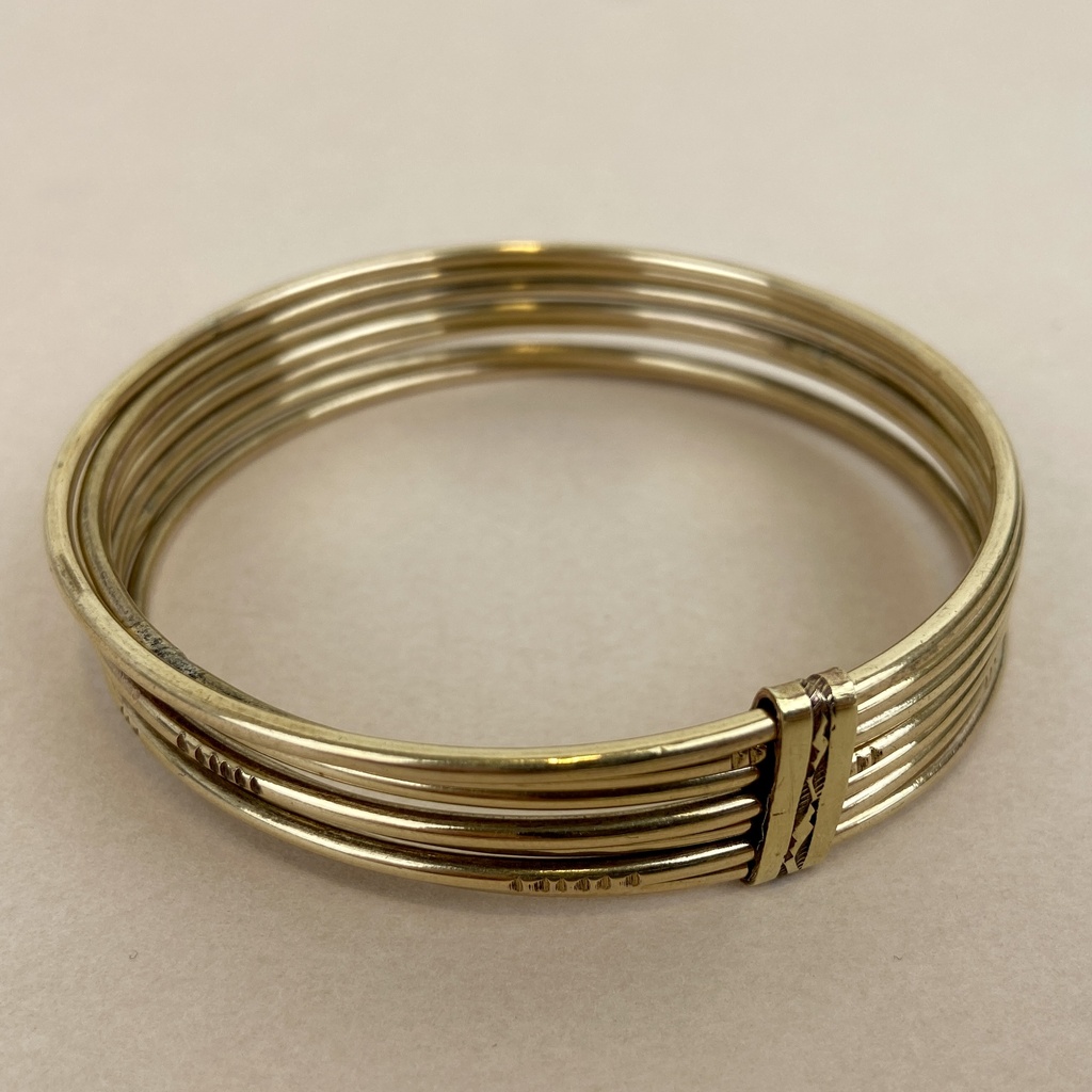 [BRDO-0057] Bracelet Semainier – Laiton doré [0057]