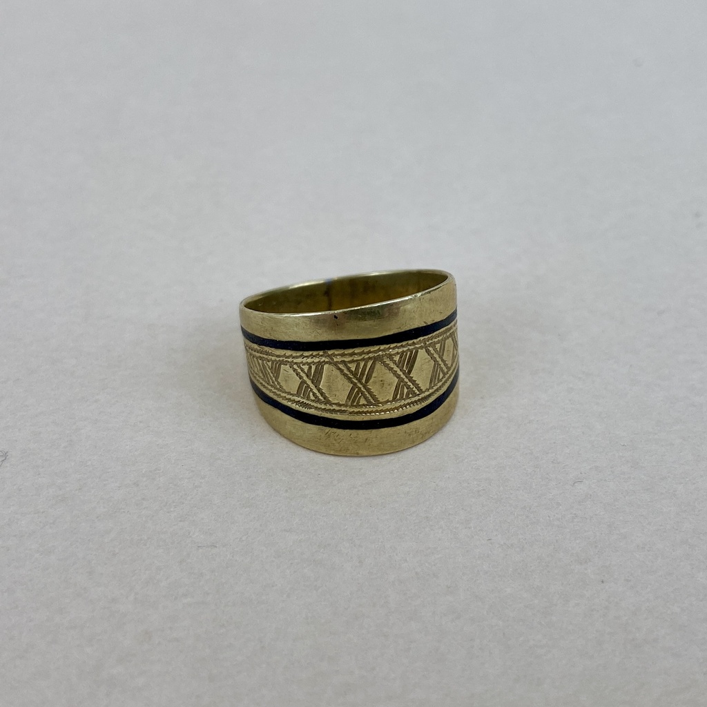 [BADO-0032-54] Bague – Laiton doré [0032]