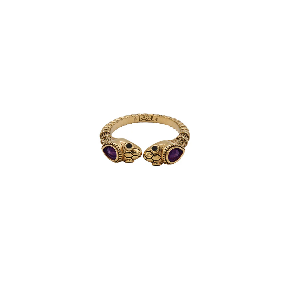[LA2L-SISSI-0262-55] Bague 'Sissi' – Améthyste – LA2L