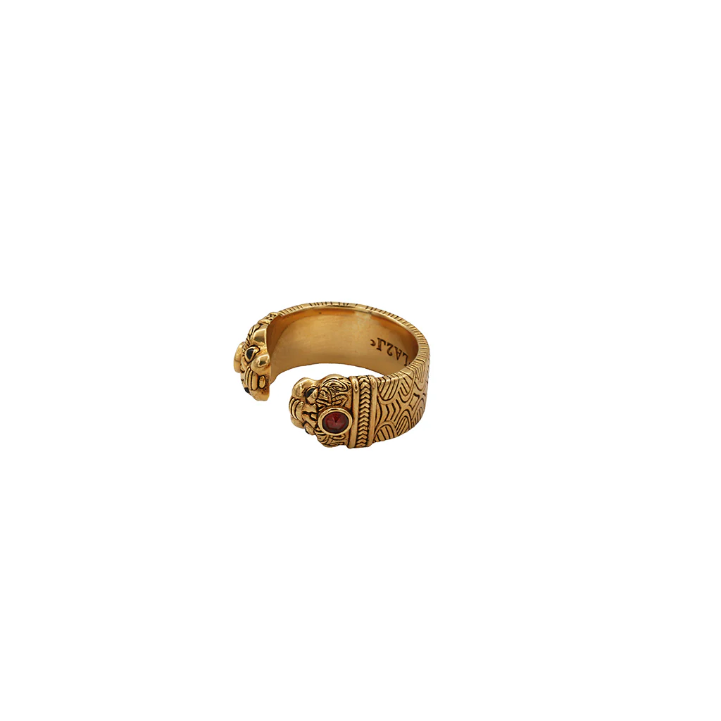 [LA2L-AYA-0270-55] Bague 'Aya' – Grenat – LA2L