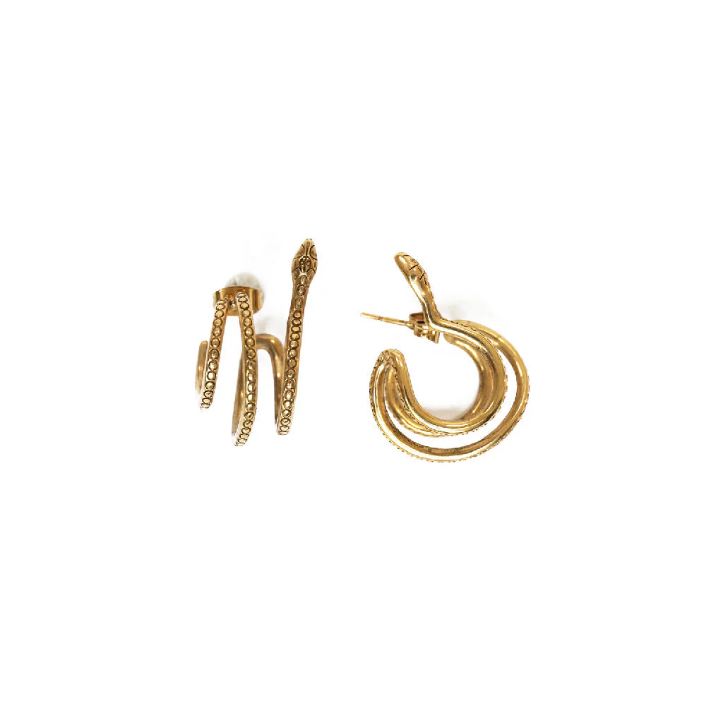 [LA2L-SISSI-0278] Puces d'oreilles créoles 'Sissi' – LA2L