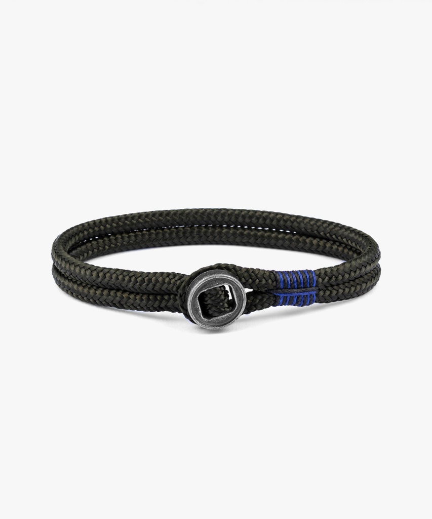 [PIG-P29-453000-M] Bracelet 'Don Dino – Army | Vintage' – M – Pig & Hen