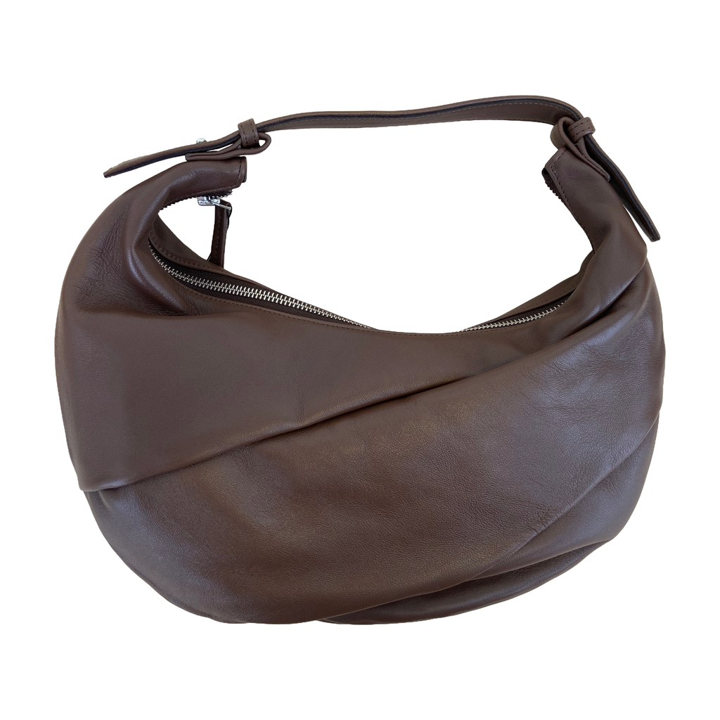 [NATE-AYLAHAVANE] Sac à main 'Ayla' – Brun havane – Naterra