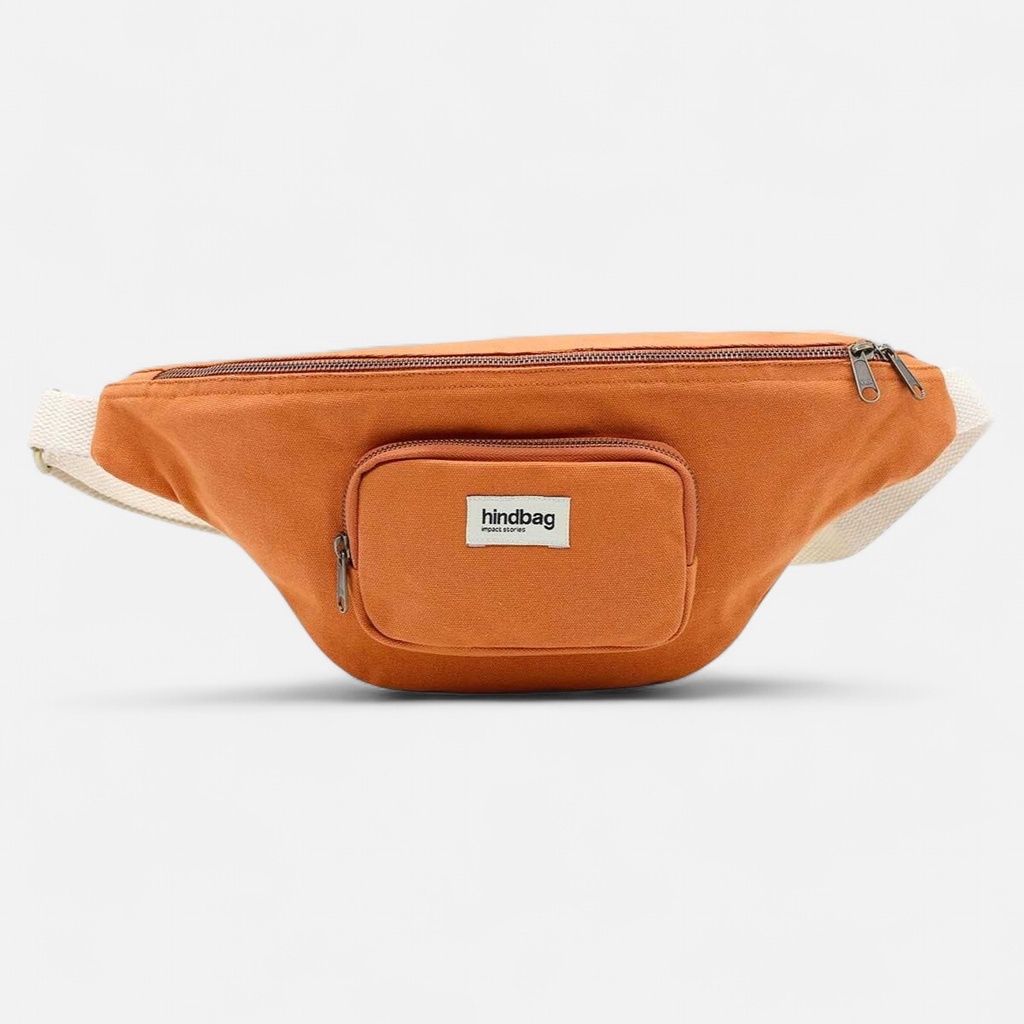 [HIND-7HINDSOFIA_SI] Sac banane XL 'Sofia' – Sienne – Hindbag