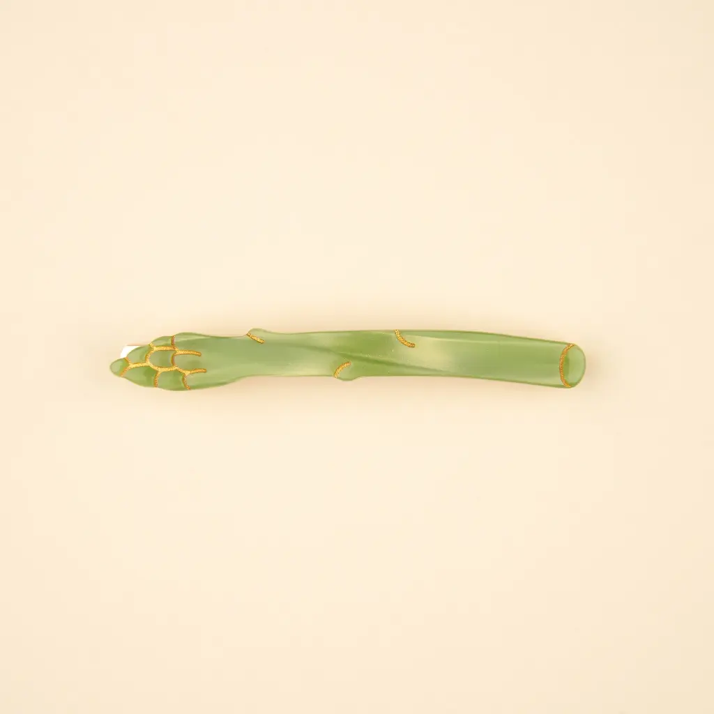 [COU-BARRETTEASPERGE] Barrette 'Asperge' – Coucou Suzette