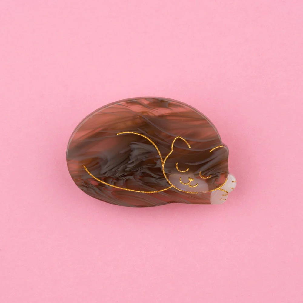 [COU-BARRETTECHATDODO] Barrette 'Chat Dodo' – Coucou Suzette