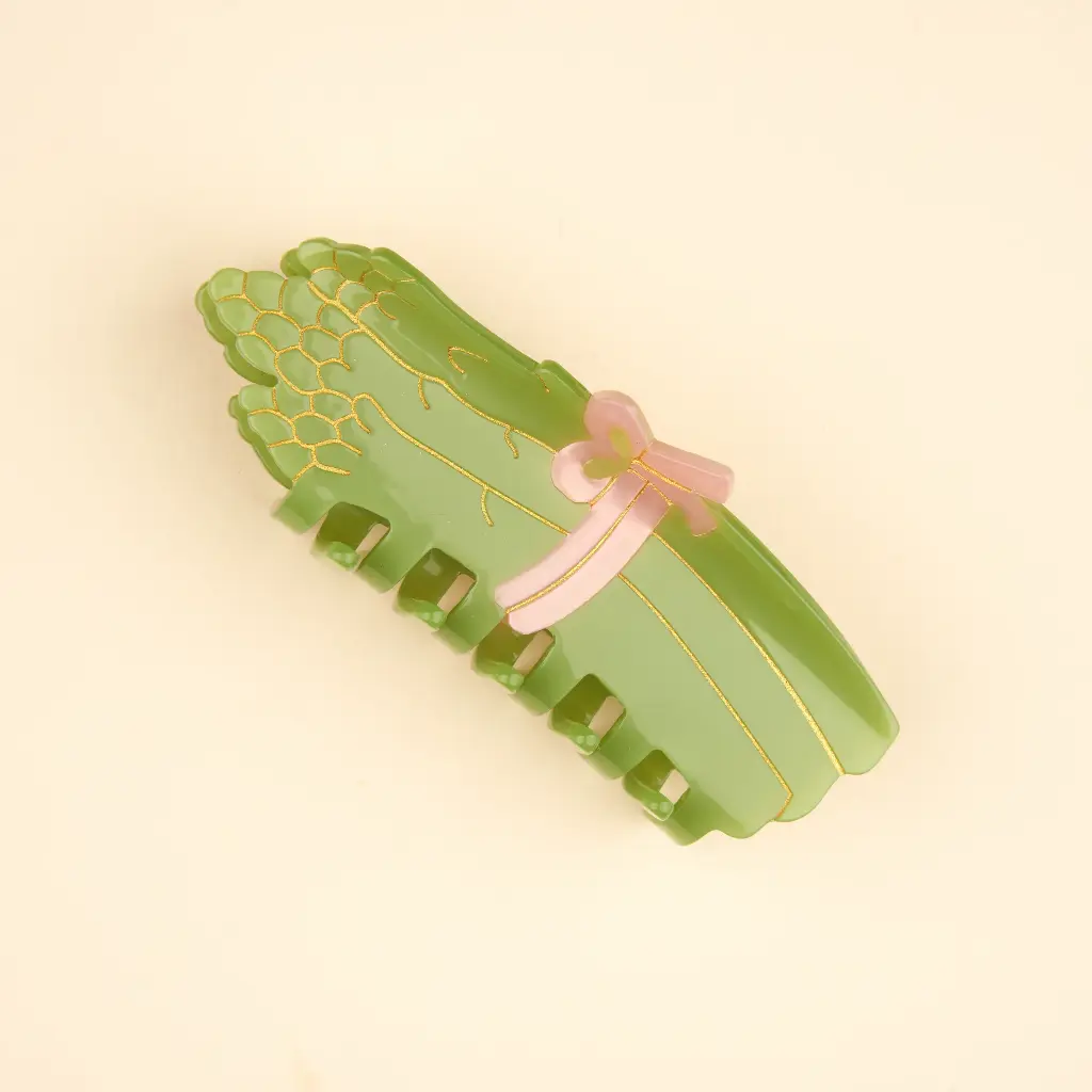 [COU-PINCEASPERGE] Pince à Cheveux 'Asperge' - Coucou Suzette