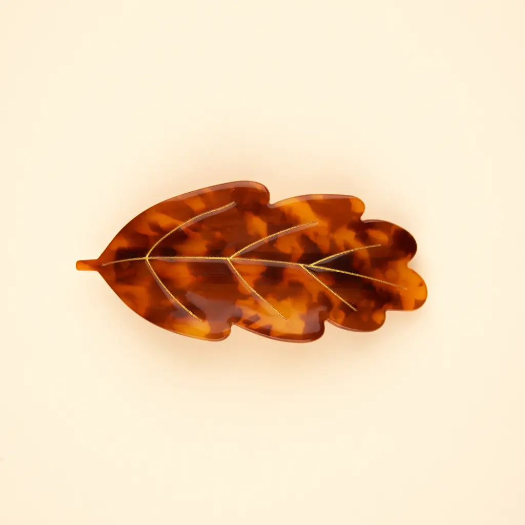 [COU-FRENCHBARRETTEFEUILLE] Barrette 'Feuille' – Coucou Suzette